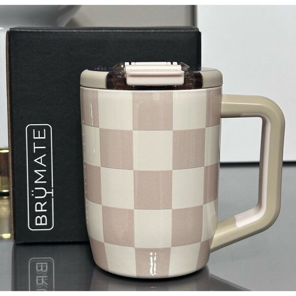 BruMate Müv 15oz, TAN CHECKER - Picture 1 of 5